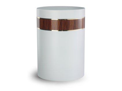 Kovová urna Woodline - Zebrano