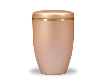 Kovová urna Emelia - Béžová