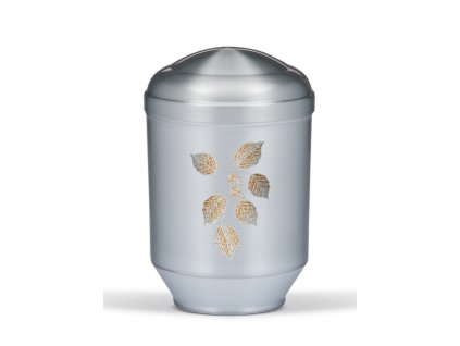 Kovová urna Steel - Listy