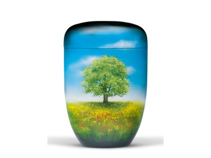 Ekologická urna Airbrush - Strom na louce