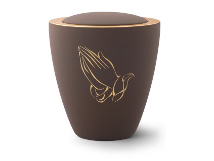 Keramická urna Modena - Modlitba/Café