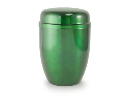 Kovová urna Faith Zelená
