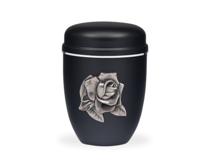 Kovová urna Faith 3D - Růže