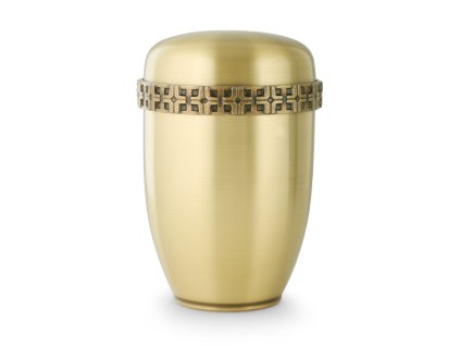 Kovová urna Ringo - Zlatá