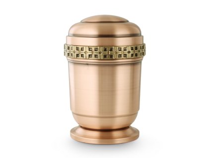 Kovová urna Jacob - Vlys