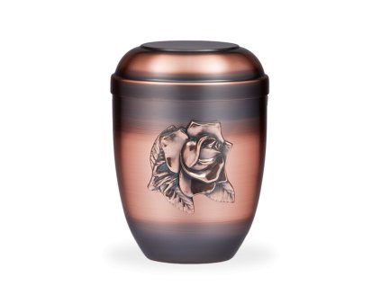 Kovová urna Faith Měděná - Růže II