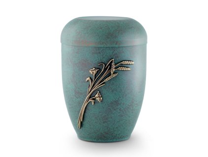 Kovová urna Patina - Klas