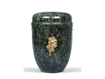 Kovová urna Faith Patina - Růže II