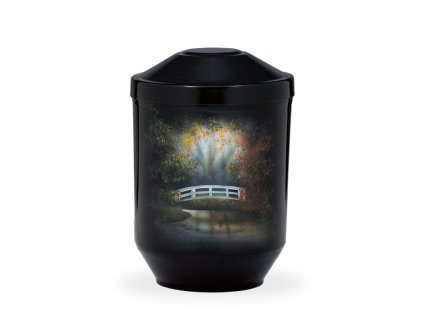 Kovová urna Aibrush - Mostík