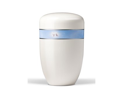 Kovová urna Royal White - Holubica