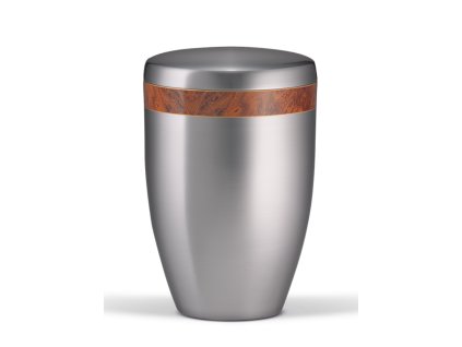 Kovová urna Artera - Javor/Stříbrná