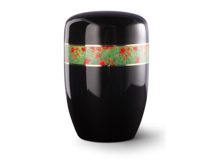 Kovová urna Fleur Noire II - Mak