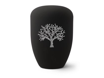 Ekologická urna Karat Tree - Čierna