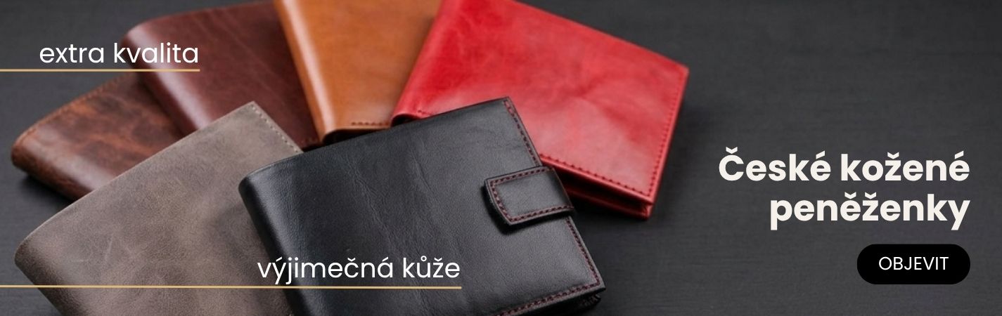 České kožené peněženky Hajn