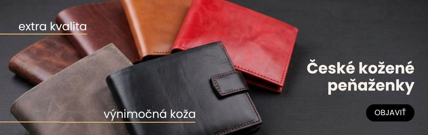 České kožené peněženky Hajn