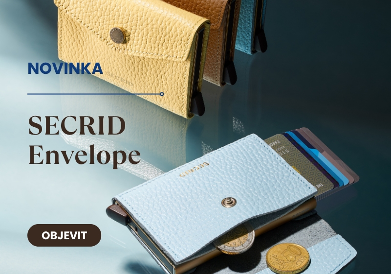 Chytré peněženky Secrid - novinka Envelope