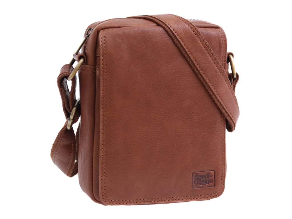 Panska ko ena crossbody ta ka Sendi Design T52006A ko akov hn da 1 689 K Panske ko ene ta ky p es rameno PONGR.cz