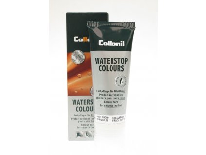 Collonil Waterstop 75 ml impregnační krém na boty - SCOTCH tmavý koňak