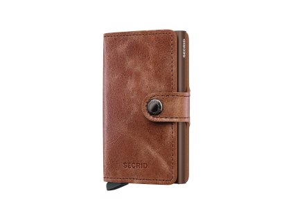 ORIGINAL JPG Vintage Miniwallet Cognac Brown Front