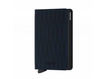 Kožená peněženka SECRID Slimwallet Dash Navy modrá