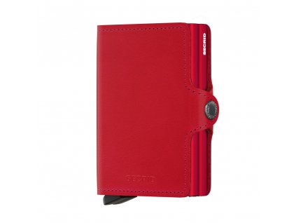 Kožená peněženka SECRID Twinwallet Original Red červená