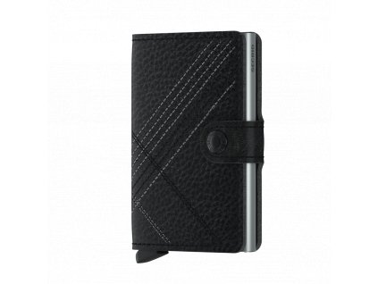 Secrid M Stitch Linea Black Front
