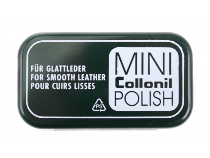 Collonil Minipolish - leštící pěnová houbička napuštěná silikonem - bezbarvá