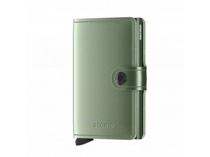 Secrid Miniwallet Metallic Green Front