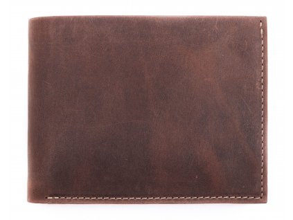 Pánská kožená peněženka Hajn 587451.4 hnědá vintage