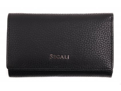 Dámská kožená peněženka Segali SG 7074 černá