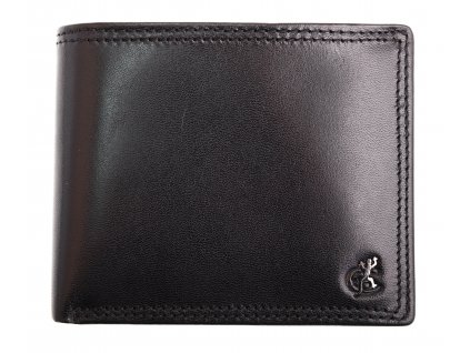 Pánská kožená peněženka Cosset 4502 Komodo černá