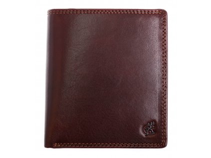 Pánska kožená peňaženka Cosset 4506 Komodo hnedá