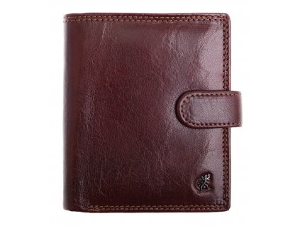 Pánská kožená peněženka Cosset 4408 Komodo hnědá