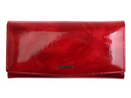 Velká dámská kožená peněženka Carmelo 2109 P Red