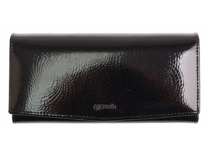 Velká dámská kožená peněženka Carmelo 2109 N černá