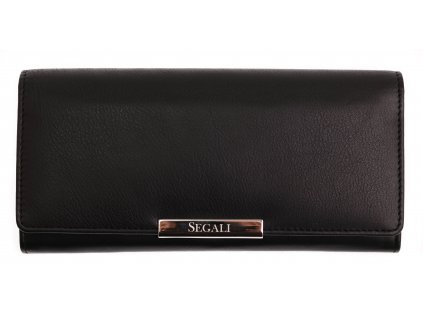 Dámská kožená peněženka Segali SG - 7066 černá