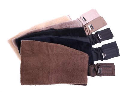 Kožešinový ledvinový pás z ovčiny - velikost M pro 80 - 100 cm