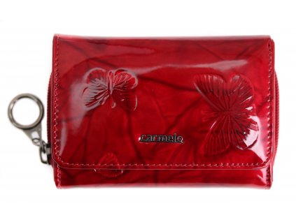 Dámská kožená peněženka Carmelo 2105 M Red