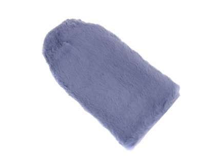 Kožešinová masážní rukavice z králičí kožešiny MAR42 světle modrá