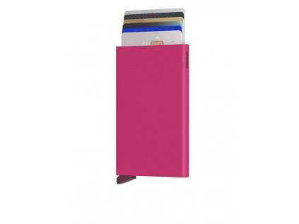 Secrid Cardprotector Powder Fuchsia Front Cards