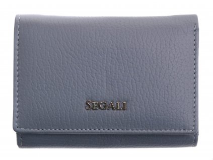 Menší dámská kožená peněženka Segali 7106B LAVENDER světle fialová