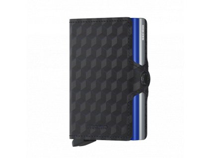 Secrid Twinwallet Optical Blue Titanium Front