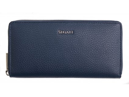 Dámská kožená peněženka Segali 7395 modrá