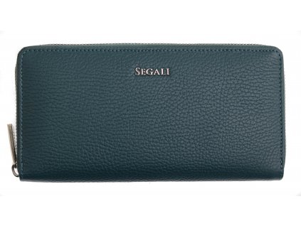 Dámska kožená peňaženka Segali 7395 petrolejová