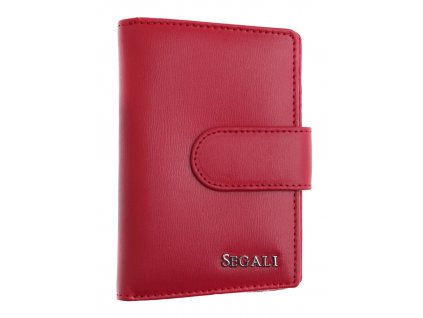 Dámska kožená peňaženka Segali 50313 červená