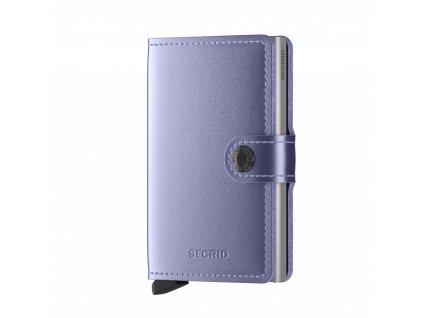 Secrid Miniwallet Metallic Lila Front