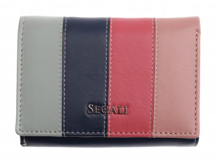Dámska kožená peňaženka Segali 7406 Multi viacfarebná