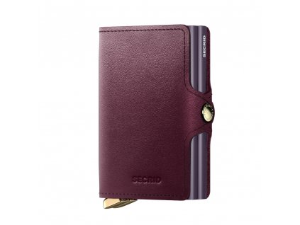 Secrid Premium Twinwallet Dusk Bordeaux Front