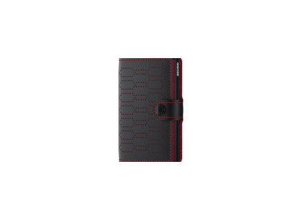 Secrid Miniwallet Fuel Black Red Front