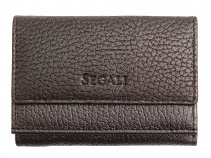 Malinká dámska kožená peňaženka Segali SG1756 MINI metalická